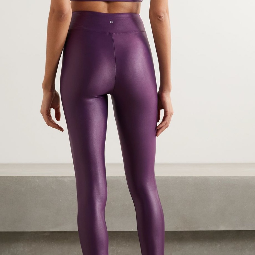 Koral Lustrous High Rise Legging Aubergine Size XS - Picture 9 of 9
